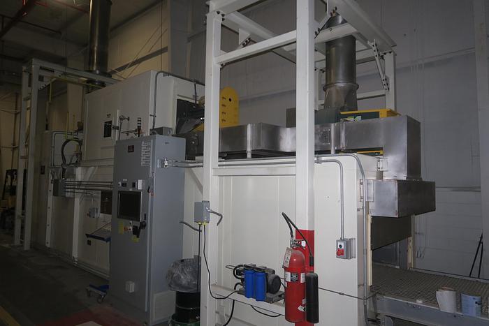 Used Lanly Conveyor Oven 44" Wide Belt, Gas Fired, 400°F, LIKE NEW