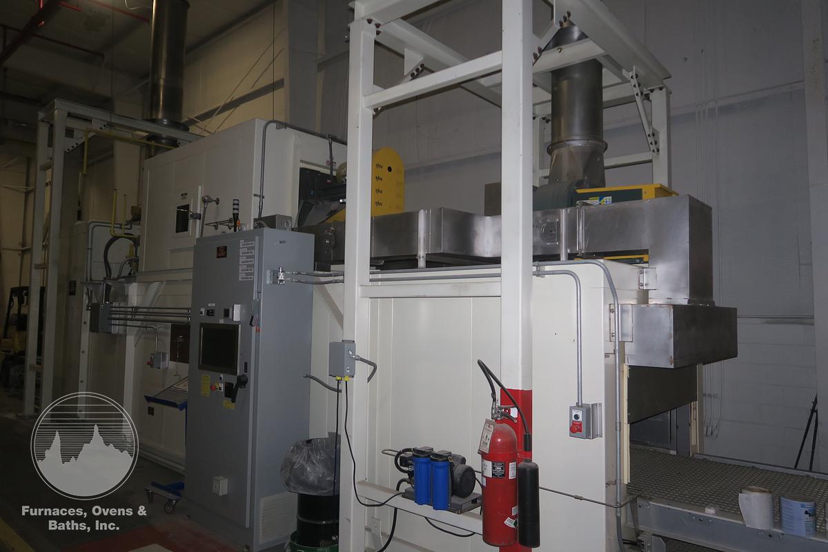 Used Lanly Conveyor Oven 44" Wide Belt, Gas Fired, 400°F, LIKE NEW