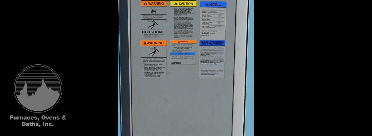 Used 25"W x 25"H x 25"L Despatch VRC1-90-1E Cabinet Oven, 500°F, Electric