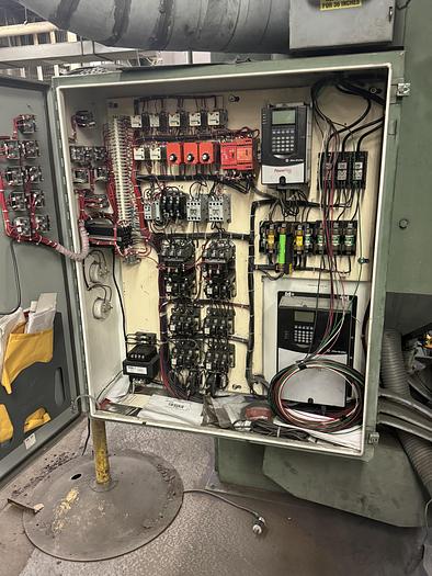 Used Goff 36 x 72 Spinner Hanger Shot Blast Machine