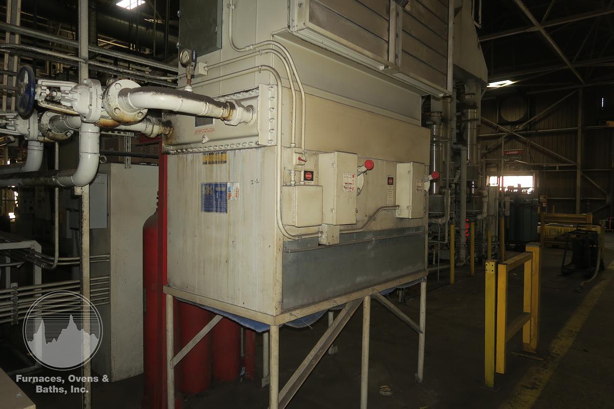 Used Surface Combustion Super Allcase Integral Quench Furnace, 36"W x 36"H x 72"L, Pro Electric, 1750°F