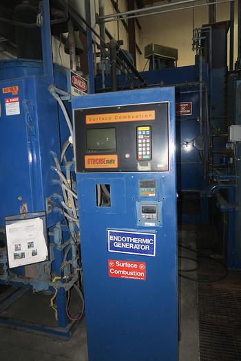 Used Surface Combustion 2500 CFH Endothermic Gas Generator, 1950°F, Water Cooled