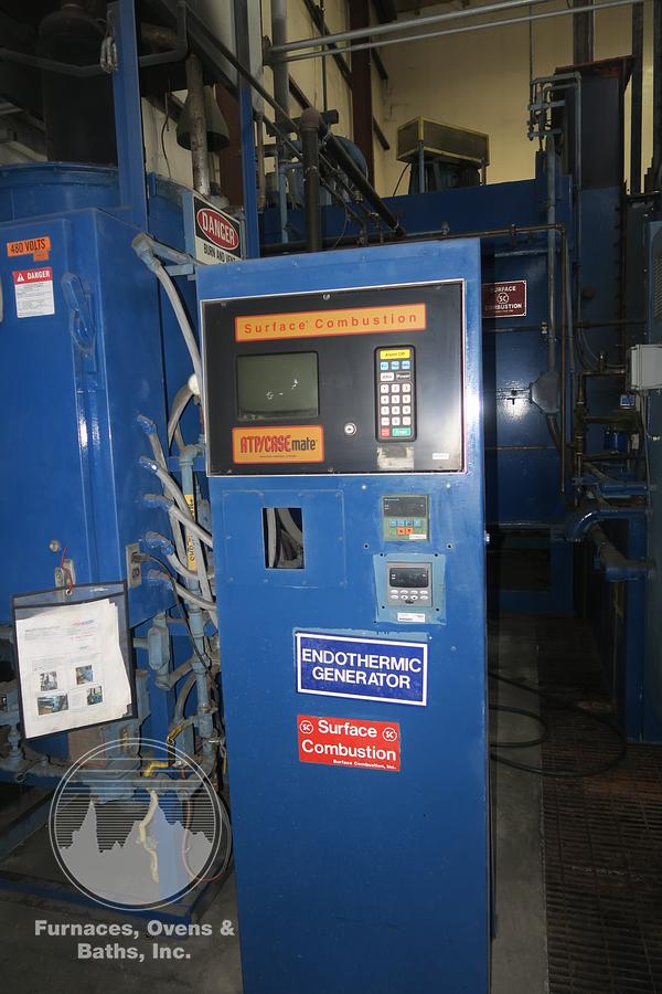 Used Surface Combustion 2500 CFH Endothermic Gas Generator, 1950°F, Water Cooled