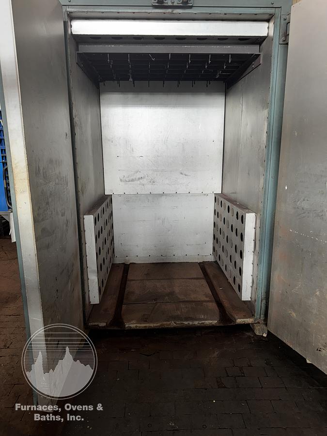 Used 48"W x 84"H x 48"L, Grieve B1-500, Electric, Walk-In/Truck Oven, 500-F, Solvent Rated