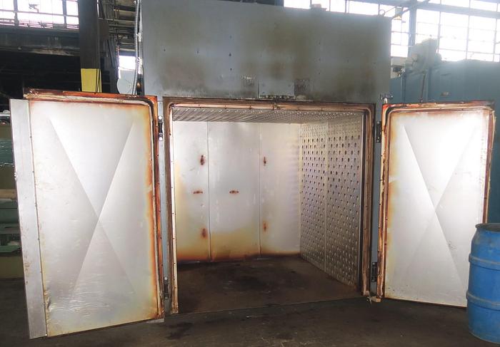 Used 72"W x 72"H x 72"L, JPW, Gas Fired Walk-In Oven, 500°F