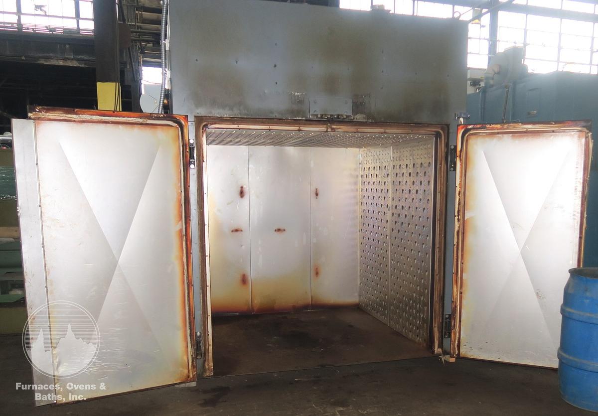 Used 72"W x 72"H x 72"L, JPW, Gas Fired Walk-In Oven, 500°F