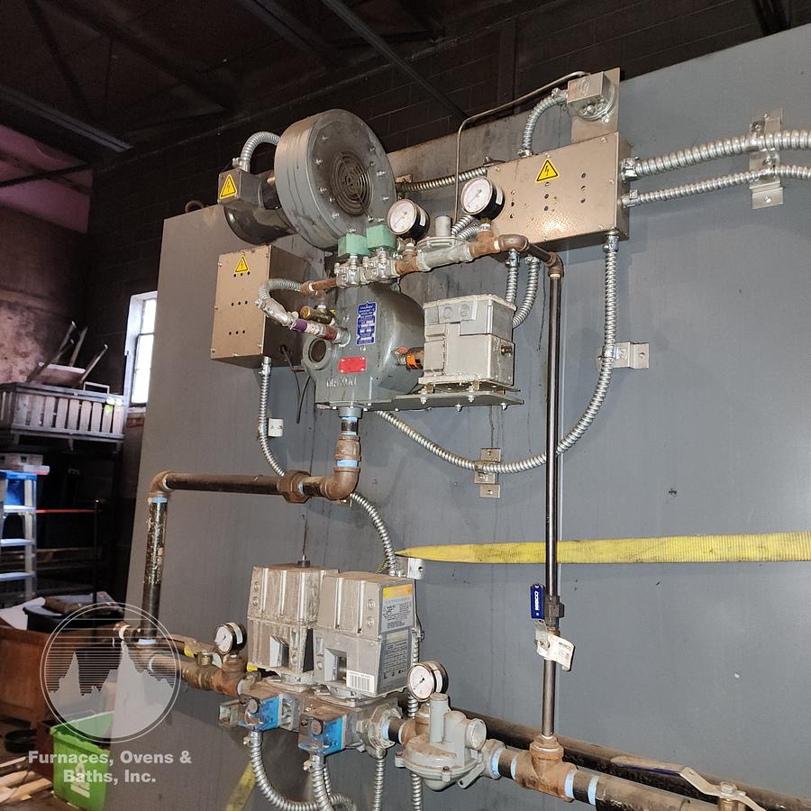 Used 72"W x 72"H x 72"L, JPW, Gas Fired Walk-In Oven, 500°F