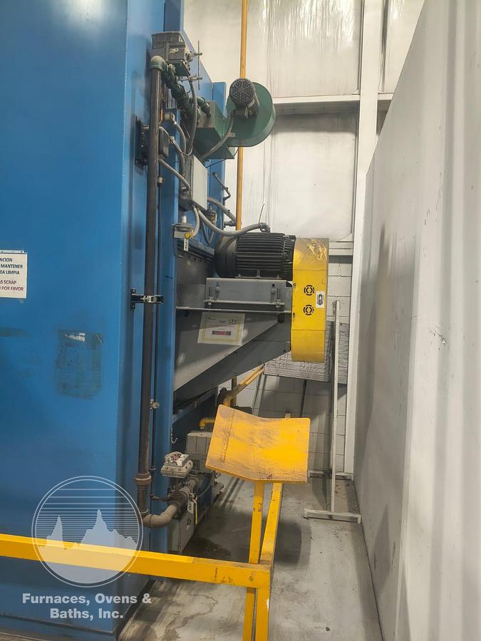 Used 120"W x 65"H x 65"L, Wisconsin Batch Oven, 1000°F, Gas Fired, EXCELLENT CONDITION