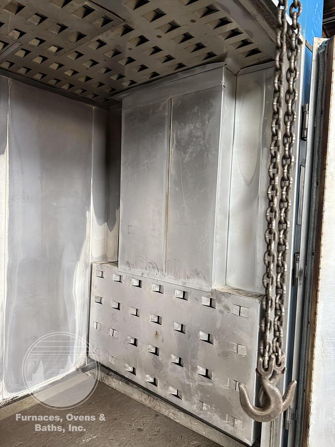 Used 60"W x 84"H x 60"L, Wisconsin Oven, Gas Fired Walk-In Oven, 500°F