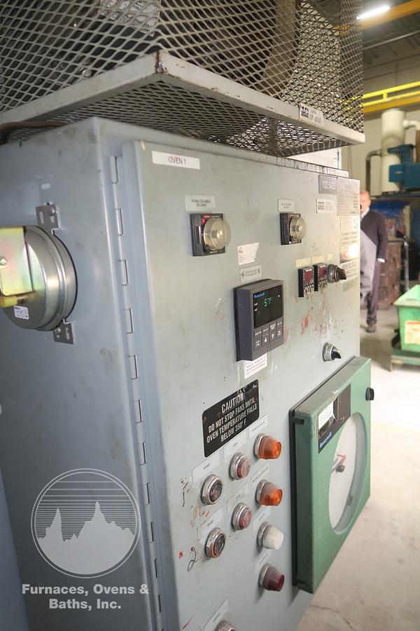 Used 48"W x 72"H x 48"L, Precision Quincy, Gas Fired Walk-In Oven, 1000°F