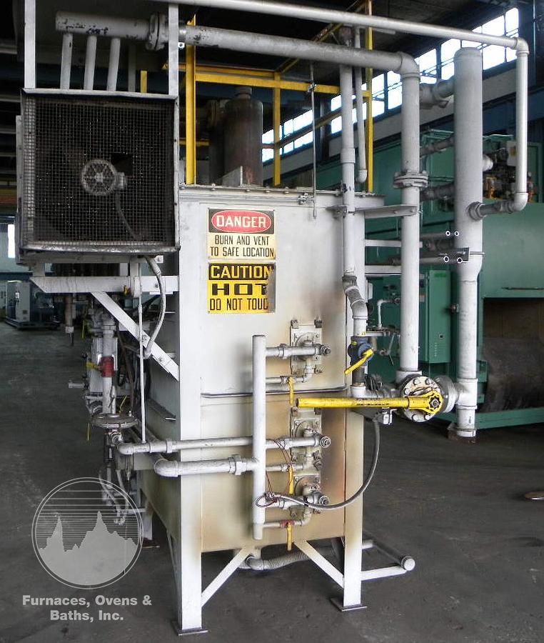 Used Surface Combustion 5000 CFH Endothermic Gas Generator, 1950°F, Air Cooled