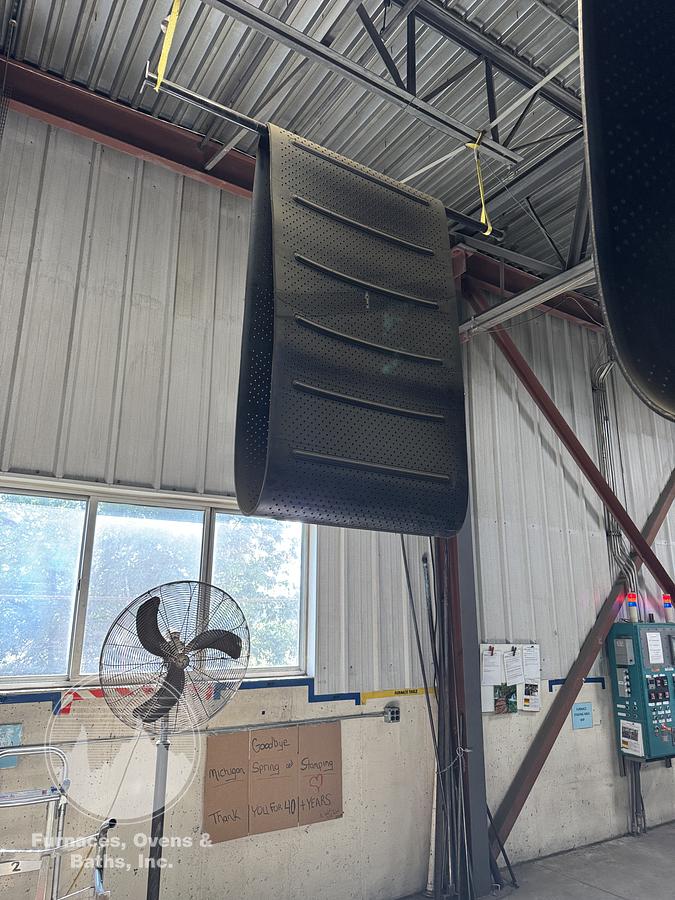 Used Wheelabrator WTB 6.0BD Rubber Belt Tumblast