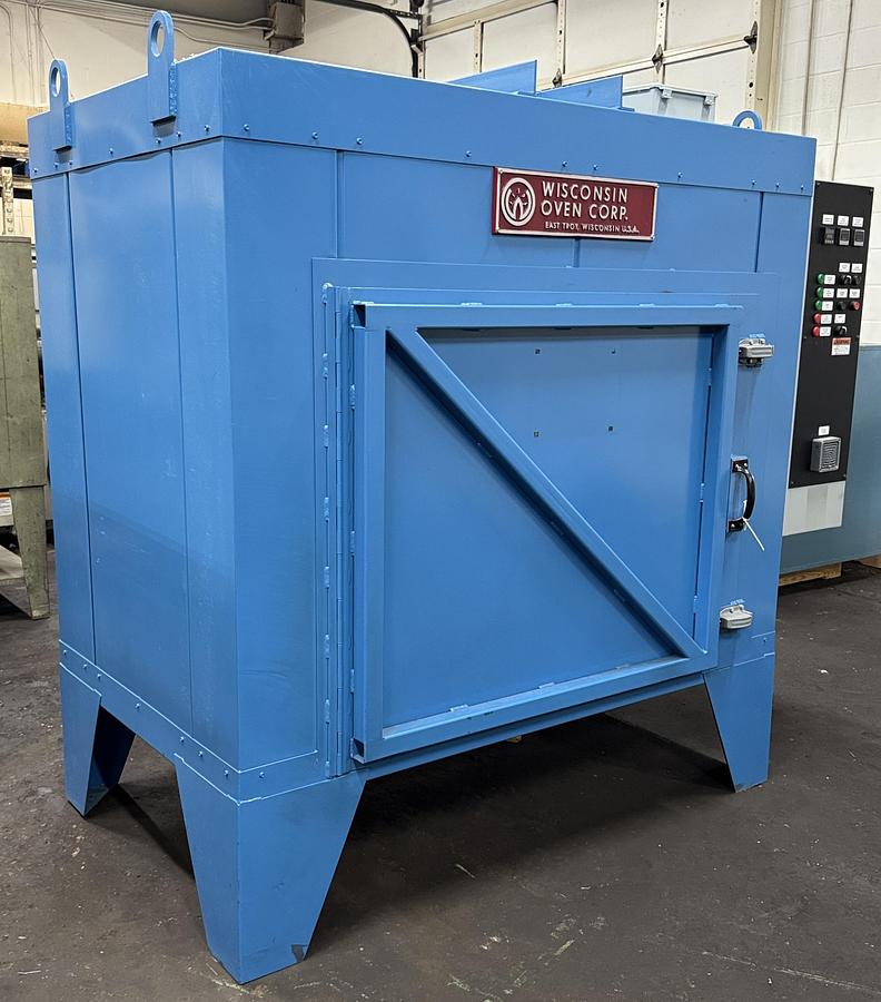 Used 48"W x 36"H x 36"L Wisconsin Cabinet Oven, 650°F, Electric, Vacuum Composite Cure