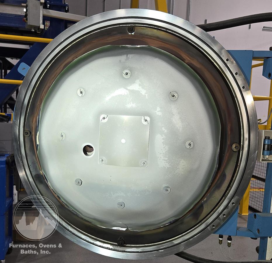 Used TM Super Series Vacuum Furnace, 12”W x 12”H x 24”L. 2400-F, 2 Bar, Diffusion Pump