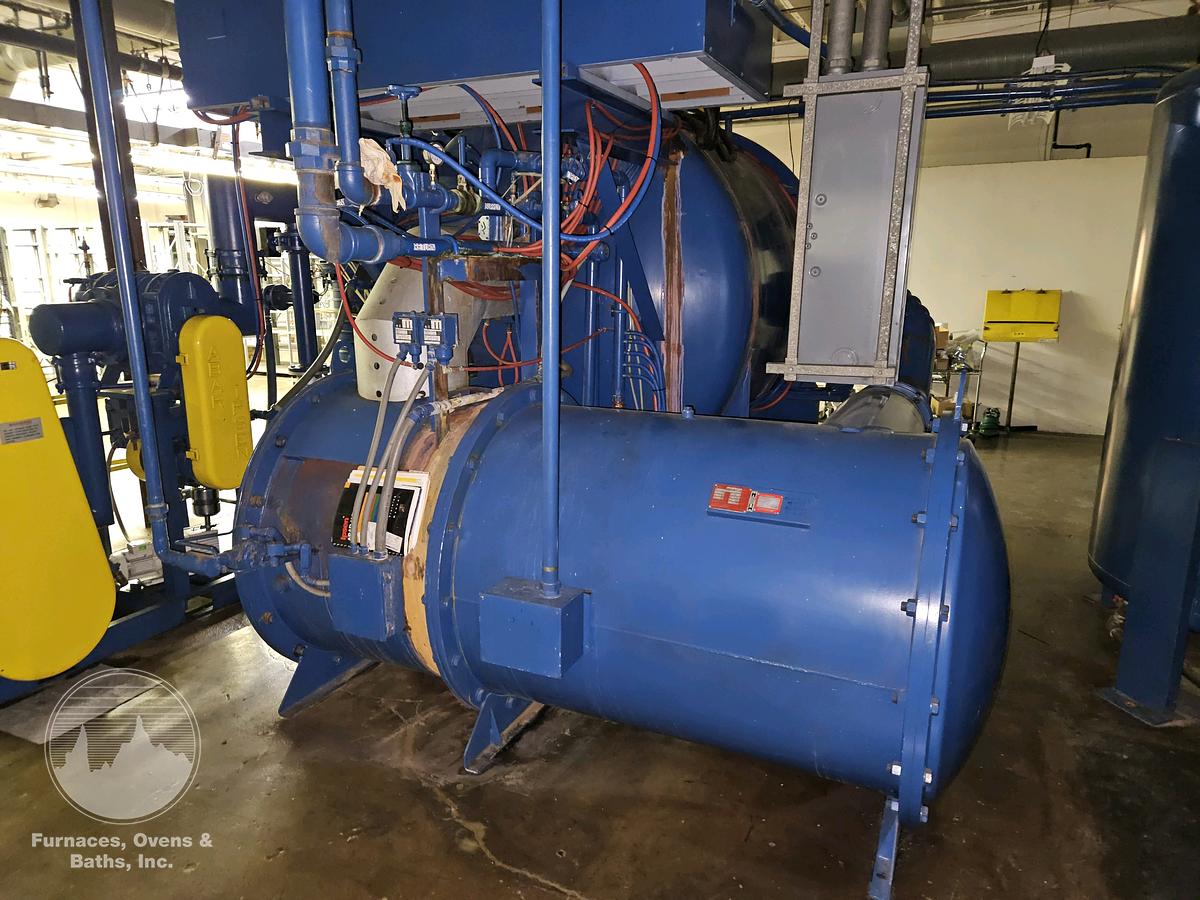 Used Abar Ipsen HR50x48-2 Vacuum Furnace, 2400-F, 2 Bar, Diffusion Pump
