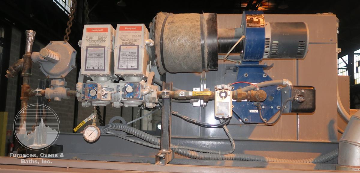 Used 72"W x 72"H x 84"L, Wisconsin, 500°F, Gas Fired