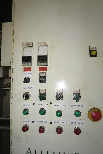 Used 24"W x 18" High Alliance Manufacturing Aquamaster - CB - 2400E, Electric, Wash and Heated Blow-Off