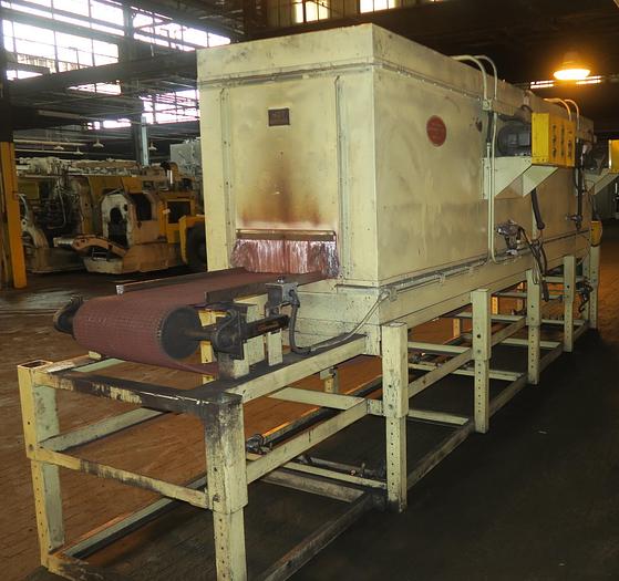 Used 19"W x 18" High x 120" Long, New England Oven Belt Conveyor Oven, Electric, 850-F