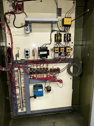 Used 72"W x 78"H x 120"L, Despatch PSD3-38S-G Walk-In Oven, 650°F, Gas Fired, Solvent Rated