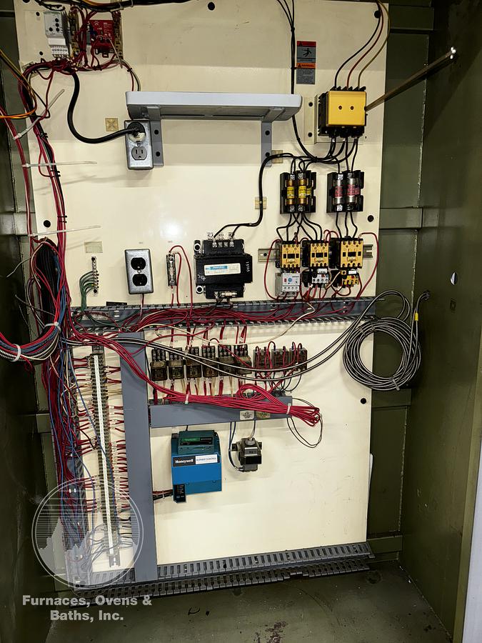 Used 72"W x 78"H x 120"L, Despatch PSD3-38S-G Walk-In Oven, 650°F, Gas Fired, Solvent Rated