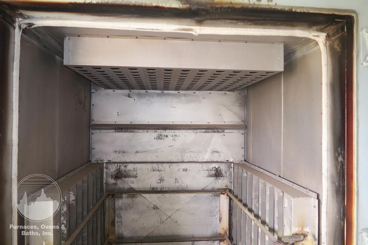 Used 48"W x 72"H x 48"L, Precision Quincy, Gas Fired Walk-In Oven, 1000°F