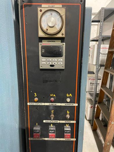 Used 72"W x 72"H x 72"L, Despatch Industries, 500-F, Gas Fired, Solvent Rated