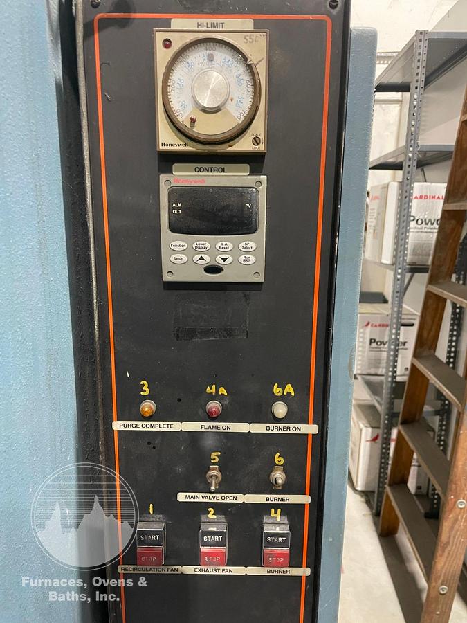 Used 72"W x 72"H x 72"L, Despatch Industries, 500-F, Gas Fired, Solvent Rated