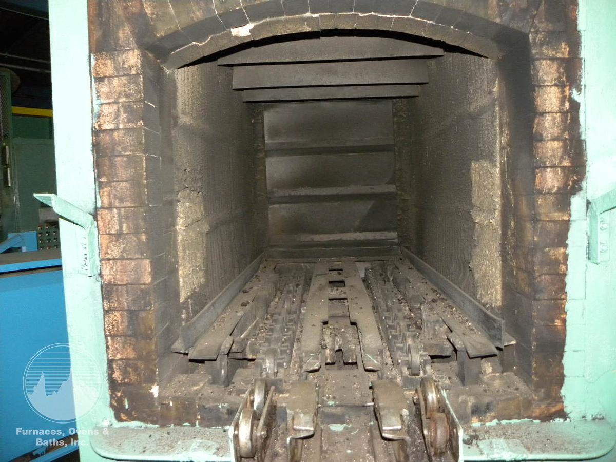 Used Surface Combustion Box Temper 30"W x 30"H x 48"L, Gas Fired, 1400°F