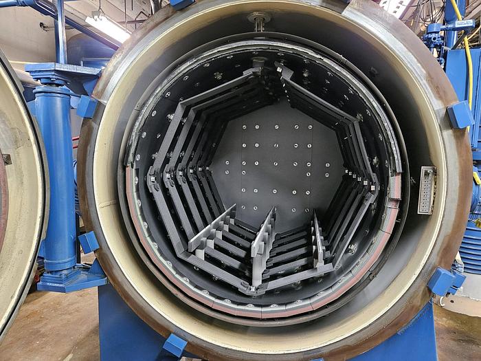 Used Abar Ipsen HR50x48-2 Vacuum Furnace, 2400-F, 2 Bar, Diffusion Pump