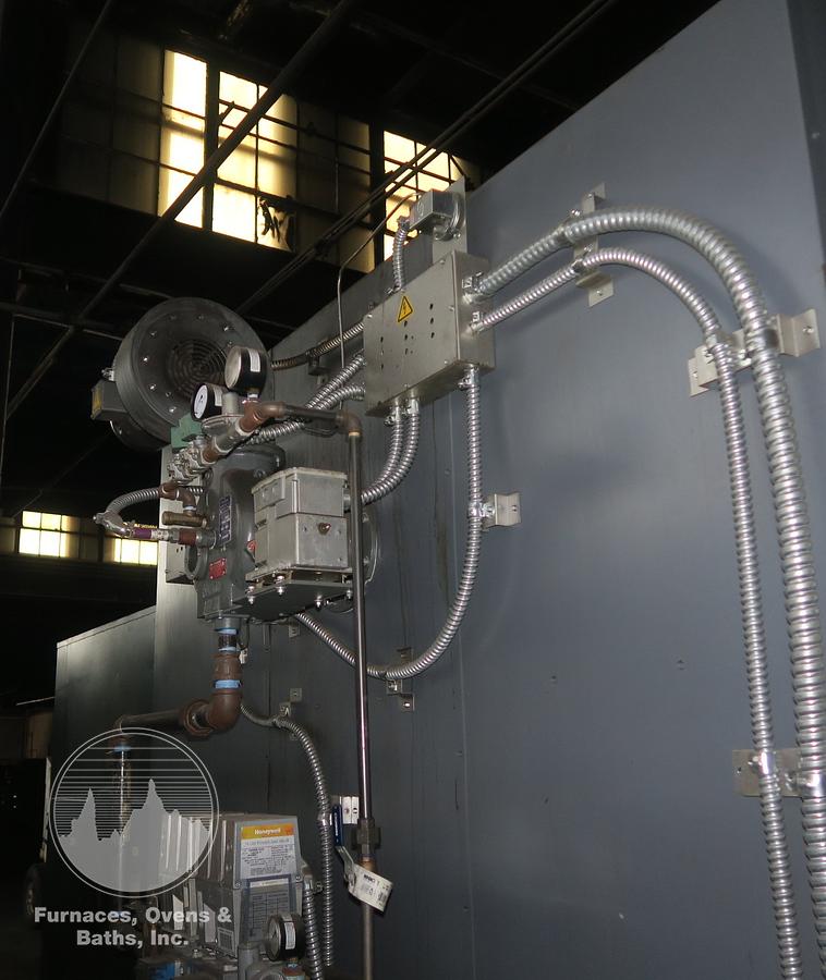 Used 72"W x 72"H x 72"L, JPW, Gas Fired Walk-In Oven, 500°F