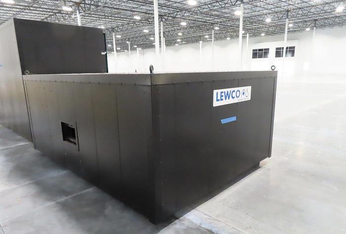 Used 108"W x 84"H x 164"L, Lewco, 500°F, Gas Fired, UNUSED Built in 2021
