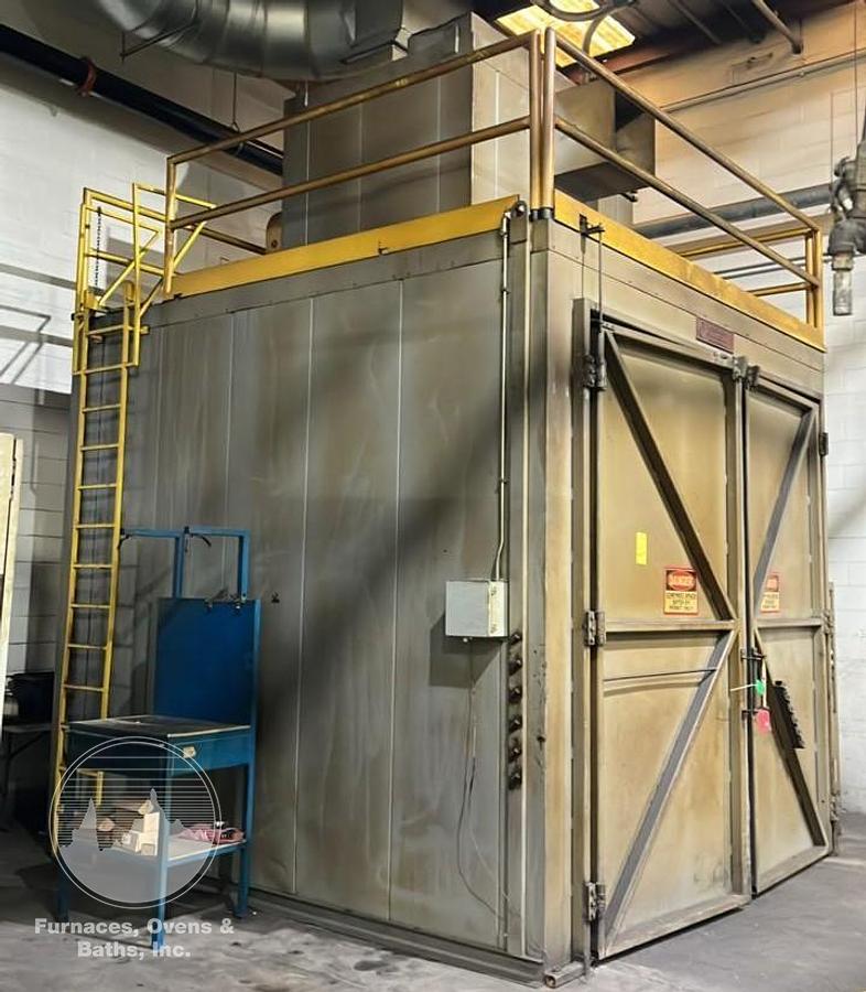 Used 120"W x 120"H x 168"L, Wisconsin Walk-In Oven SWH-101410-E, 500°F, Electric