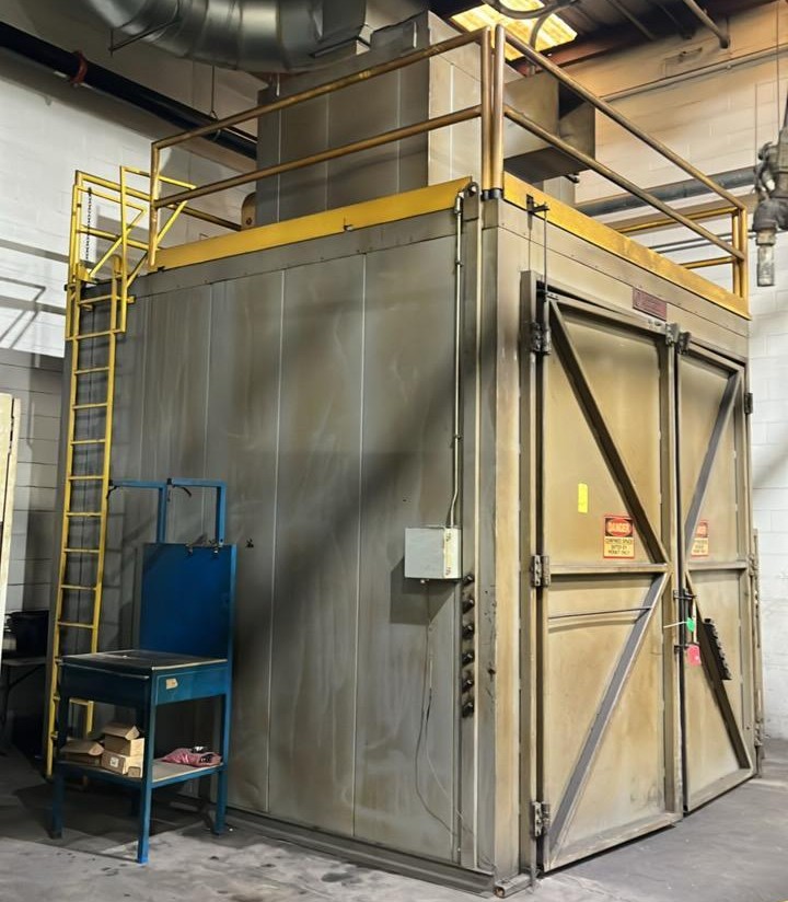 Used 120"W x 120"H x 168"L, Wisconsin Walk-In Oven SWH-101410-E, 500°F, Electric