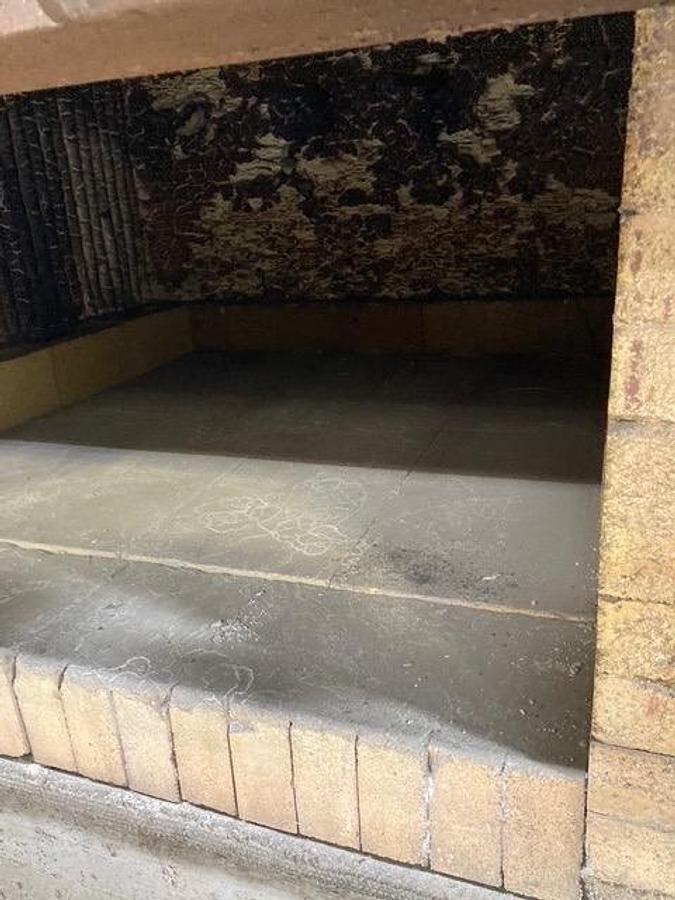 Used 48"W x 24"H x 48"L, Surface Combustion, Direct Fired Box Furnace, Gas Fired, 2000-F, Fiber Lined