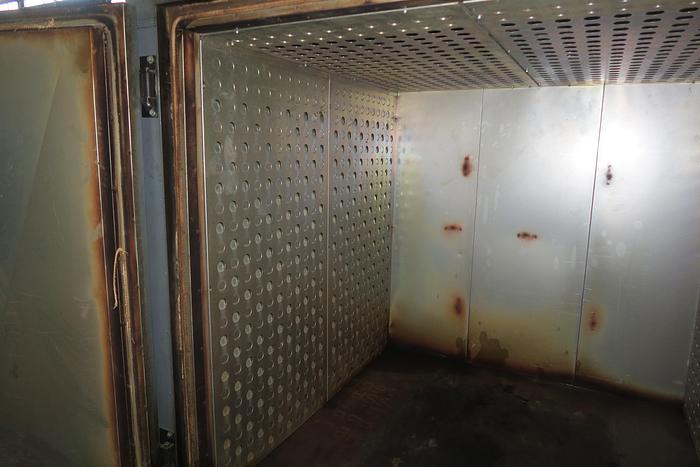 Used 72"W x 72"H x 72"L, JPW, Gas Fired Walk-In Oven, 500°F