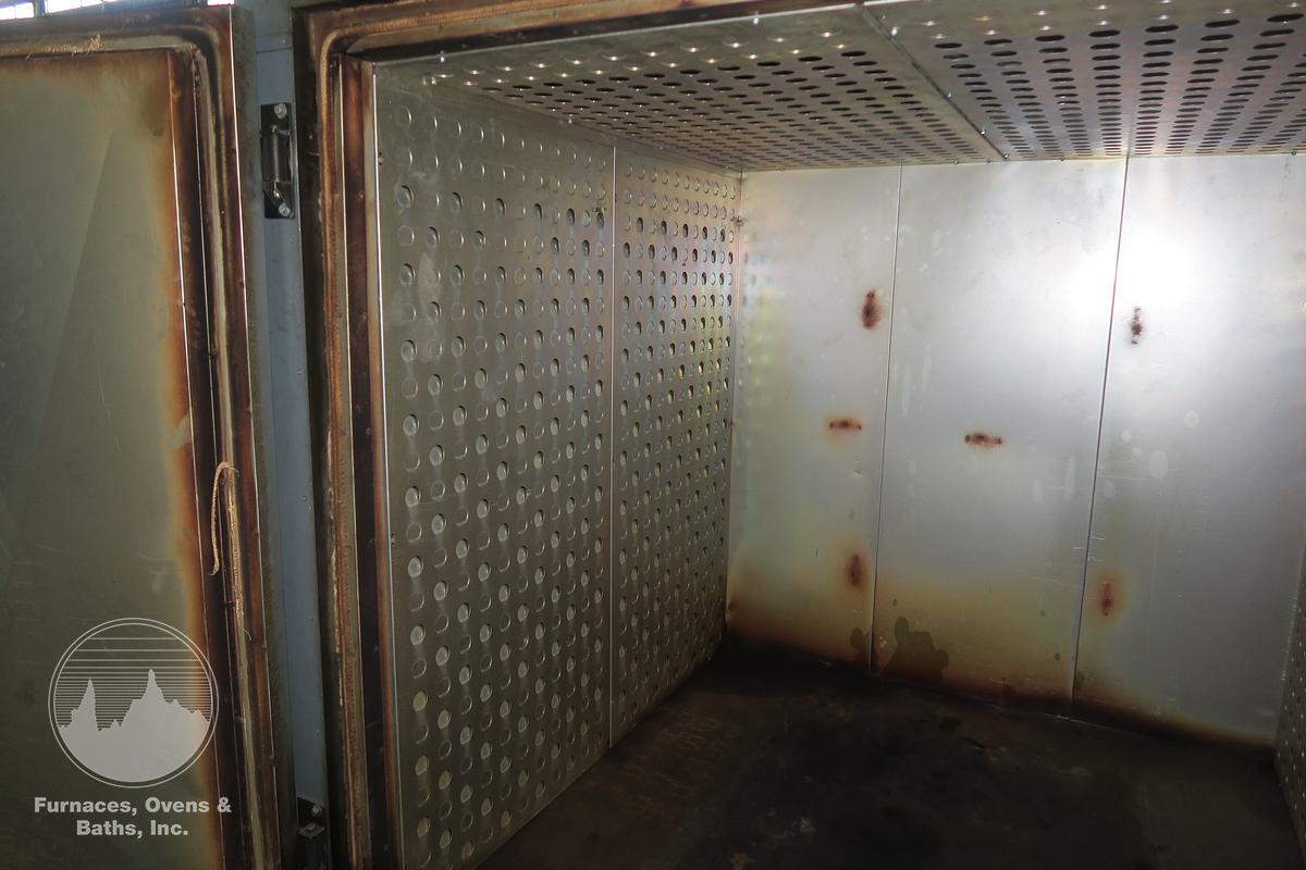 Used 72"W x 72"H x 72"L, JPW, Gas Fired Walk-In Oven, 500°F