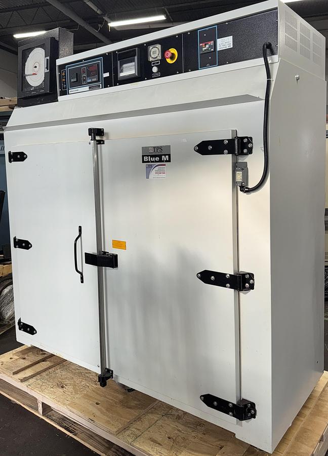 Used 60"W x 50"H x 24"L, Blue M DCW Cabinet Oven, Stainless Steel Interior, 600°F