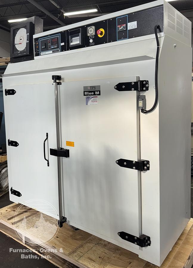 Used 60"W x 50"H x 24"L, Blue M DCW Cabinet Oven, Stainless Steel Interior, 600°F