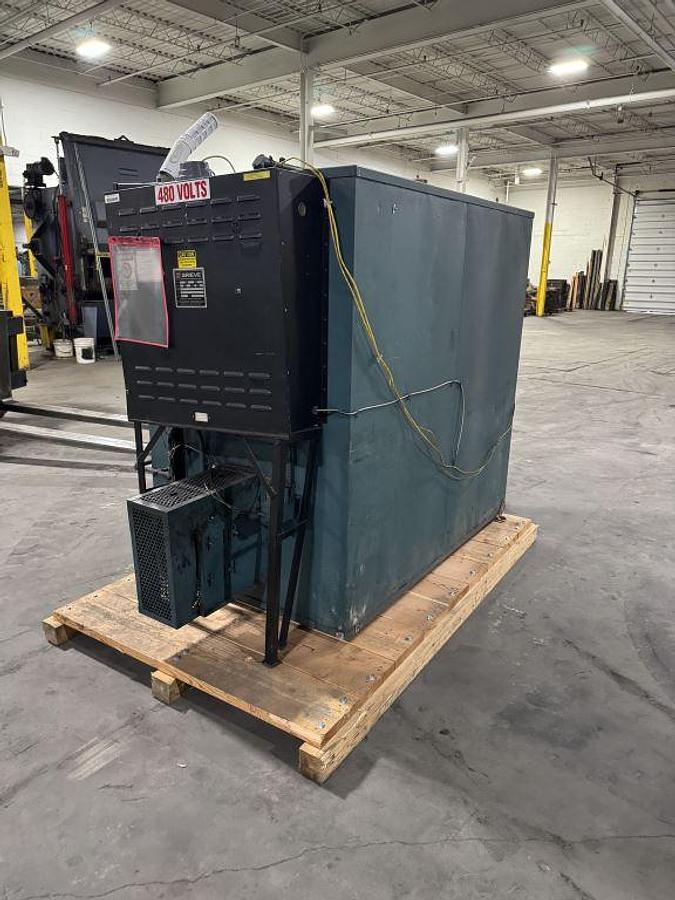 Used 38"W x 26"H x 20"L Grieve HX-1250 Cabinet Oven, 1250°F, Electric