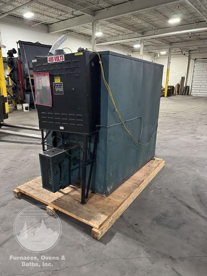 Used 38"W x 26"H x 20"L Grieve HX-1250 Cabinet Oven, 1250°F, Electric