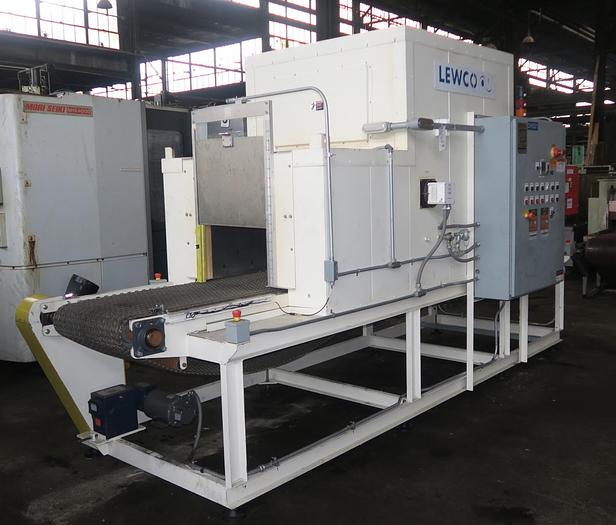 Used 24"W x 18" High x 120" Long, Lewco Belt Conveyor Oven, Electric, Class A, 500-F