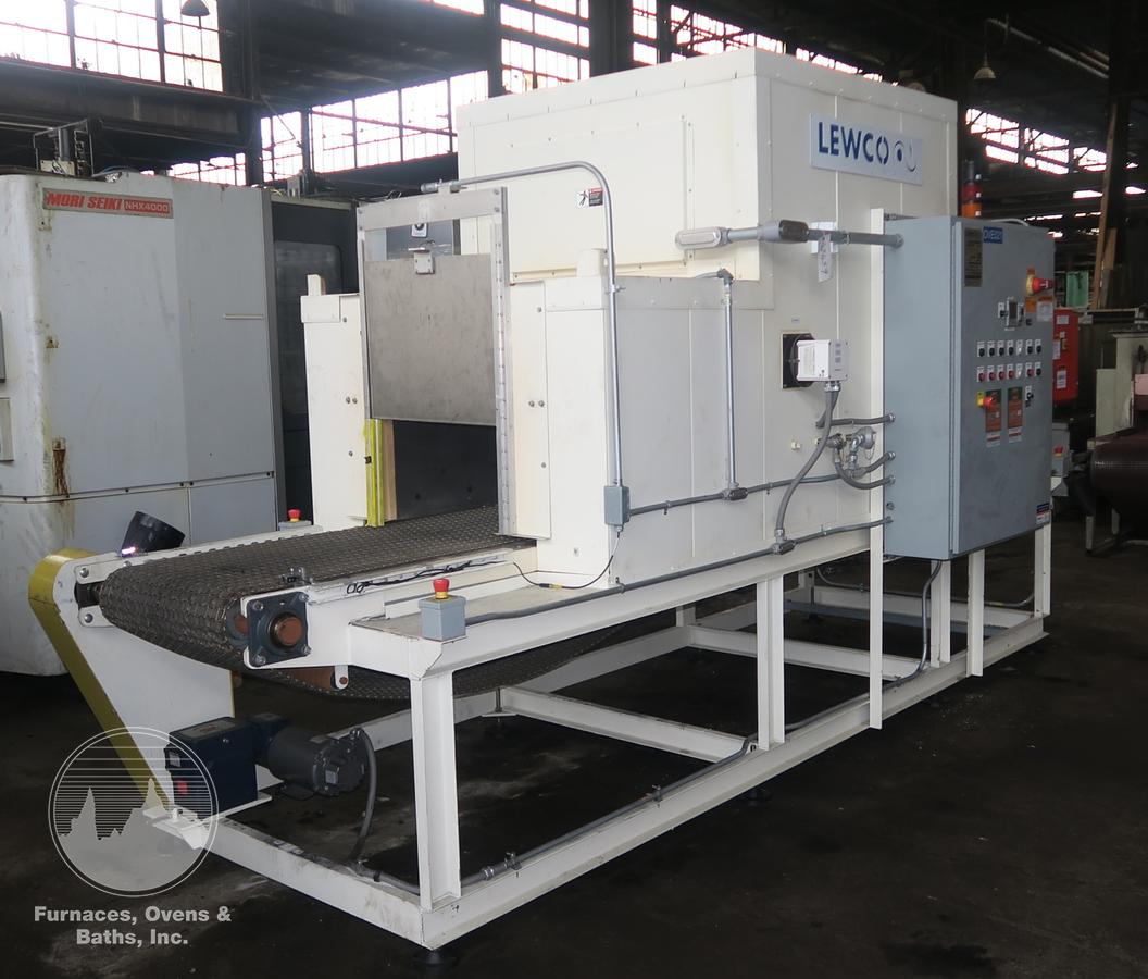 Used 24"W x 18" High x 120" Long, Lewco Belt Conveyor Oven, Electric, Class A, 500-F
