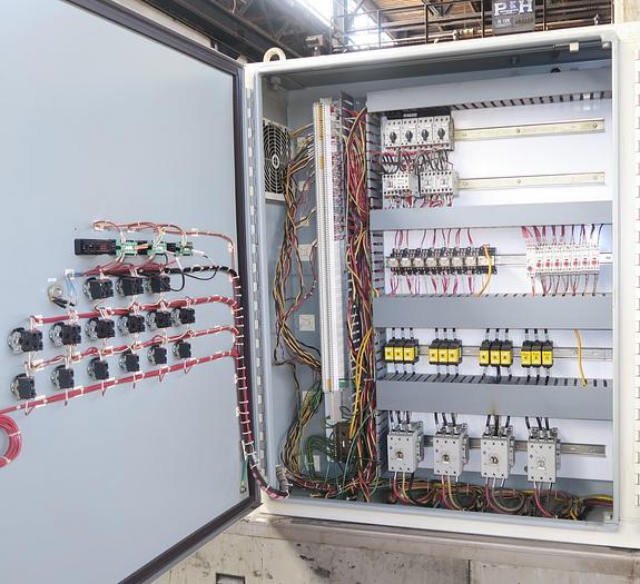 Used 36"W x 14" High Ransohoff Lean Veyor, Electric, Wash, Rinse and Blow-Off