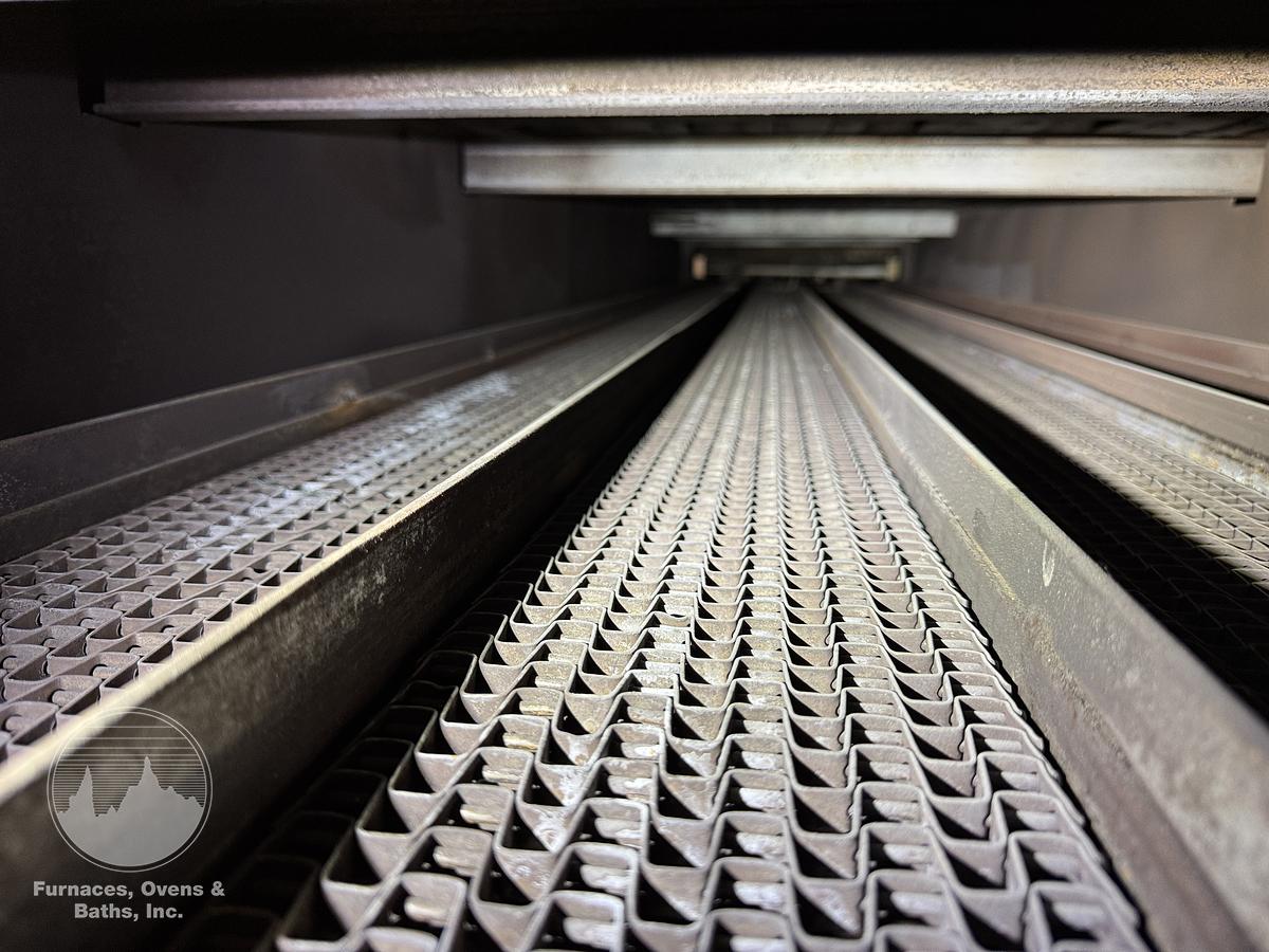 Used 20"W x 9" High x 15' Long, Wisconsin Belt Conveyor Oven, Electric, 500-F, w/Cooling
