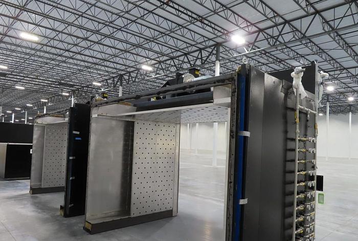 Used 108"W x 84"H x 164"L, Lewco, 500°F, Gas Fired, UNUSED Built in 2021