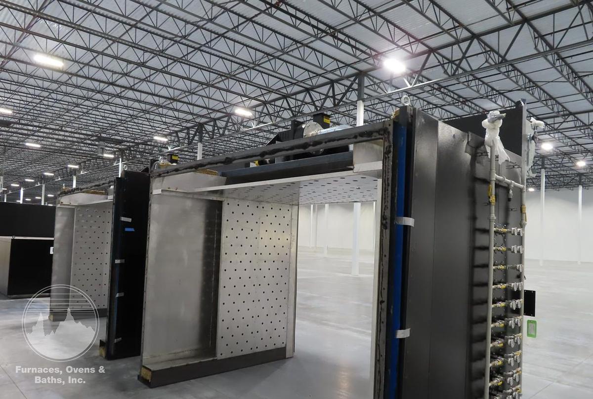 Used 108"W x 84"H x 164"L, Lewco, 500°F, Gas Fired, UNUSED Built in 2021