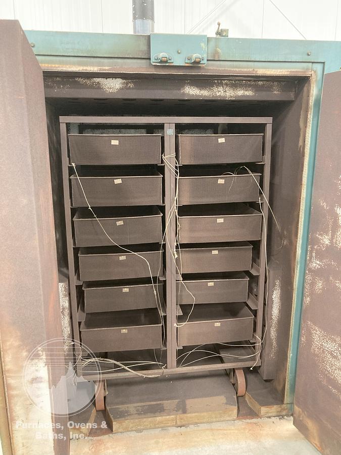 Used 48"W x 72"H x 48"L, Grieve B1-750, Gas Fired Walk-In/Truck Oven, 750°F