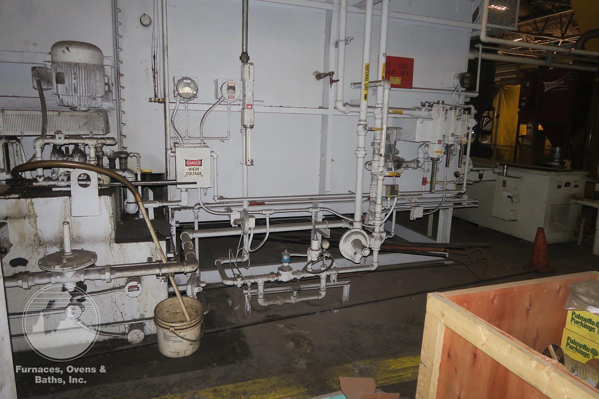 Used Surface Combustion Super Allcase Integral Quench Furnace, 36"W x 36"H x 72"L, Pro Electric, 1750°F