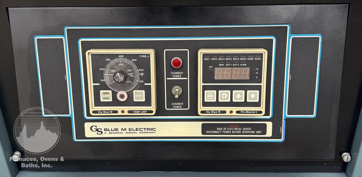 Used 48"W x 36"H x 24"L Blue M 1406 Cabinet Oven, 650°F, Electric, Single Phase