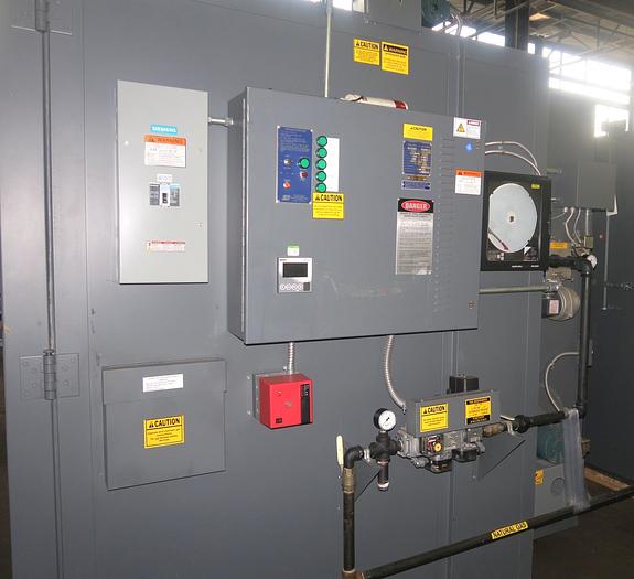 Used 60"W x 84"H x 60"L, Steelman, 500°F, Gas Fired, Class A, Solvent Rated, LIKE NEW